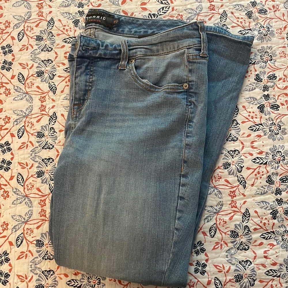 Torrid Premium Blue Jeans Luxe Skinny 14R